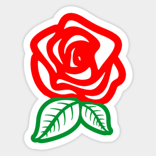 This Rose Is For You Sticker